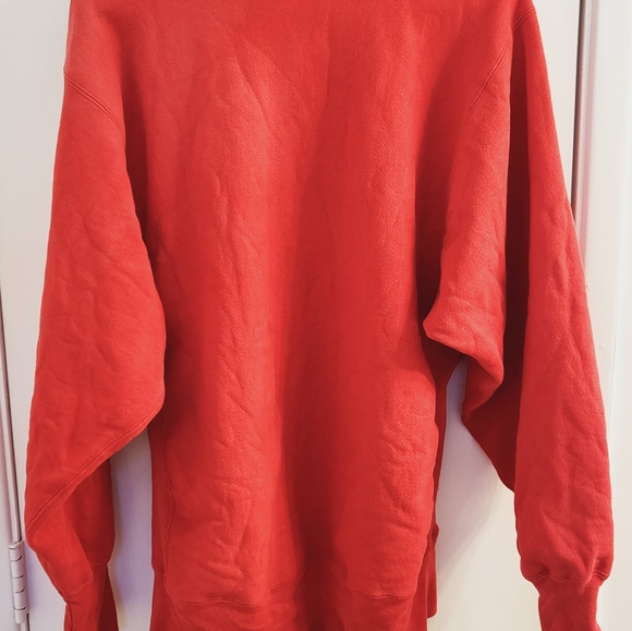 Champion Reverse Weave 90s Nebraska University Red Pullover Sweater, Size L. - Picture 2 of 16